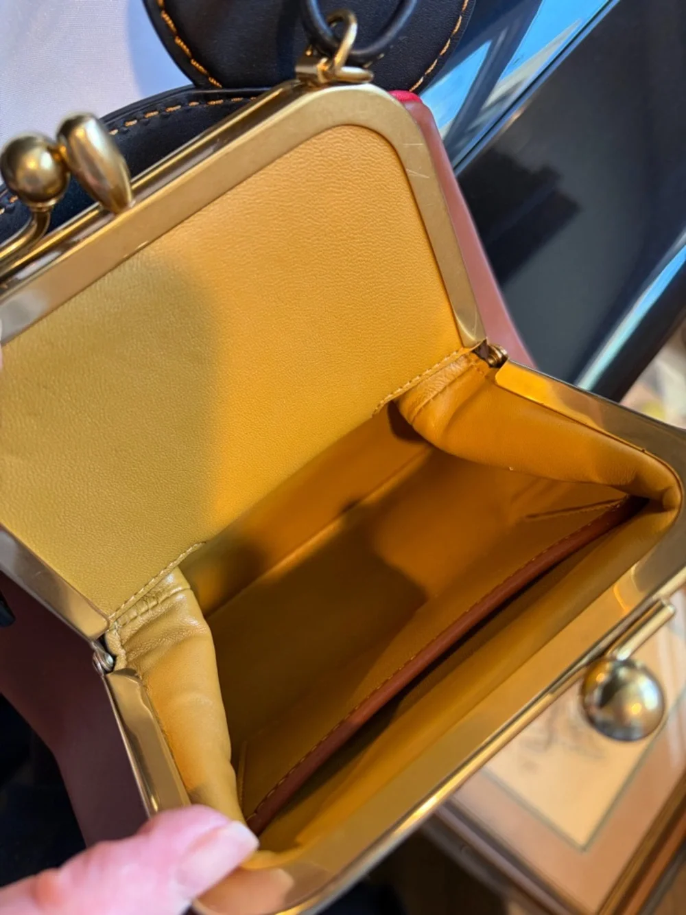 Exclusive Coach Disney Mickey Mouse X Keith Haring Kisslock Bag style # 4790 - Picture 10 of 10